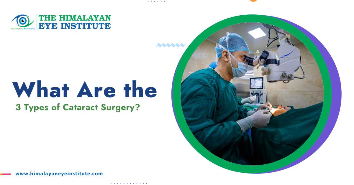 ophthalmologist performing cataract surgery at an eye hospital for cataract treatment in Siliguri